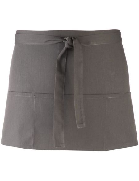 Short waist apron with pocket Colours Premier PR155 white