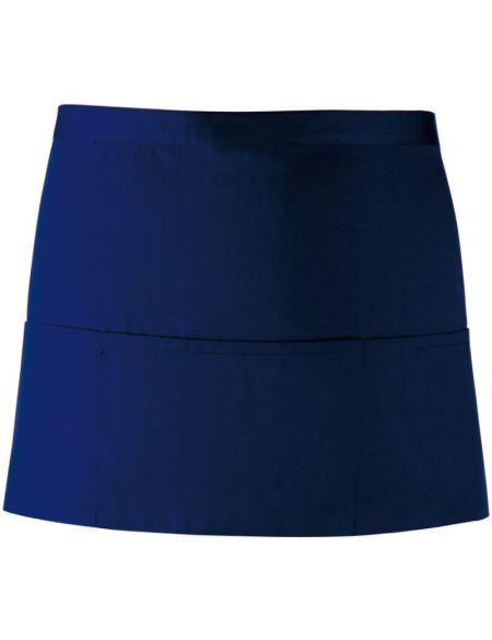 Kurze Schürze mit Tasche, Farbe: Premier PR155 Weiß