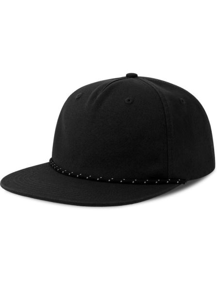 Atlantis Chao Baseballkappe mit 5 Panels, schwarz