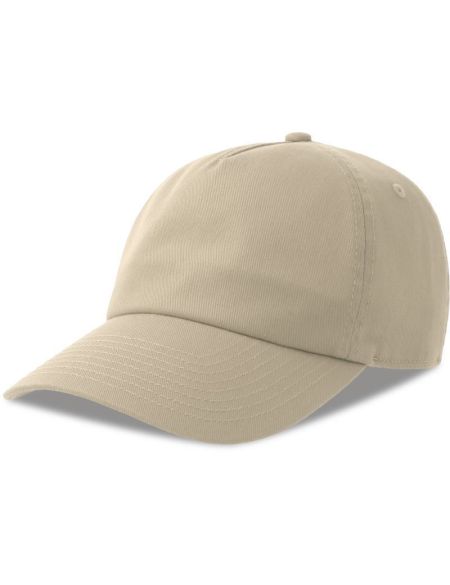 Atlantis Dad Hat-S Five 5-Panel-Baseballkappe, weiß