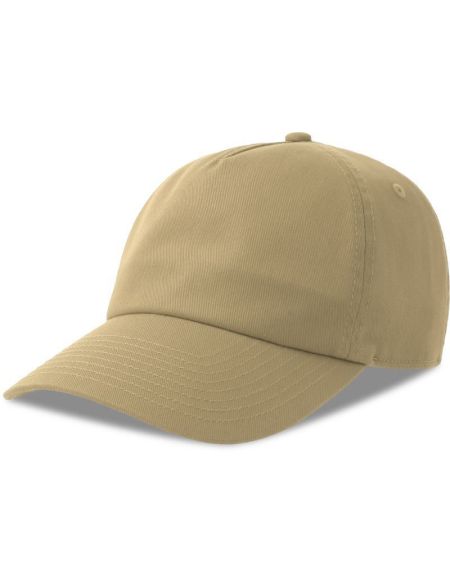 Atlantis Dad Hat-S Five 5-Panel-Baseballkappe, weiß