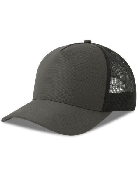 5-Panel Trucker Cap Atlantis Dempo schwarz/schwarz