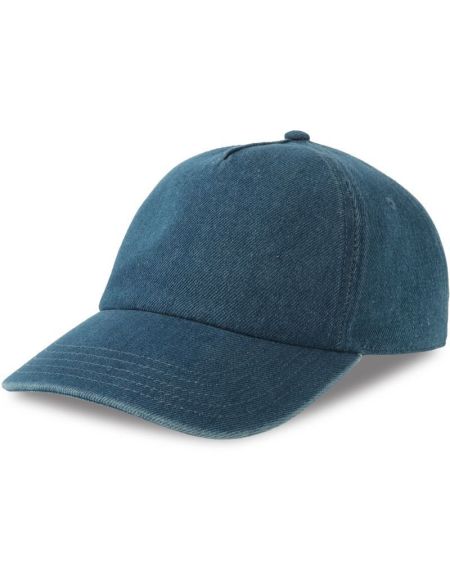 Atlantis Iraya Light Denim 5-Panel-Denim-Cap