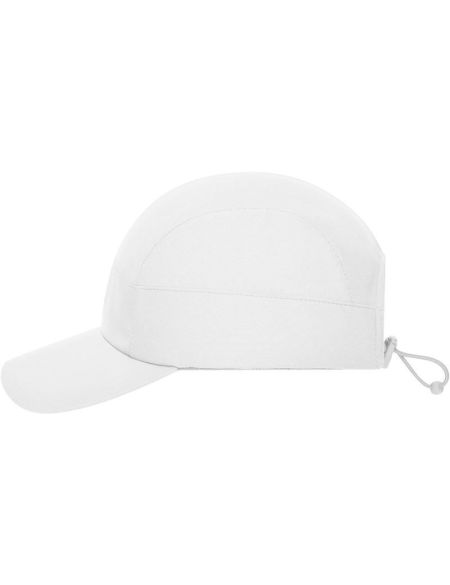 7-Panel-Sportkappe Daiber MB6250 weiß