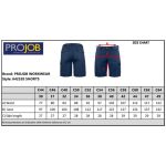 Kraťasy pracovní Projob 2528 Shorts (42-60) black