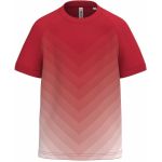 Kinder-Sport-T-Shirt mit Farbverlauf, Kariban ProAct PA4048, schwarz