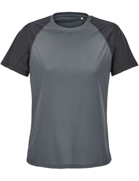 Damen-Raglan-Sport-T-Shirt Sols Women Vortex weiß