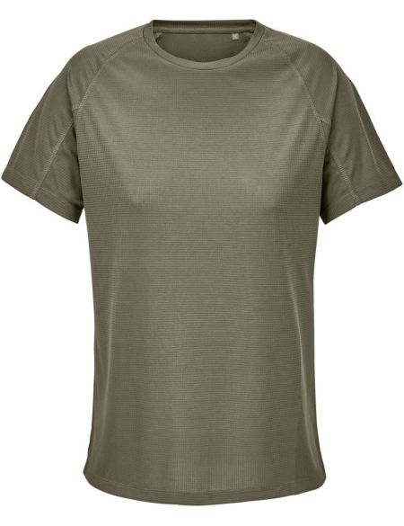 Women's raglan sports T-shirt Sols Women Vortex white