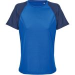 Damen-Raglan-Sport-T-Shirt Sols Women Vortex weiß