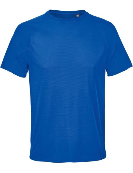 Herren-Raglan-Sport-T-Shirt Sols Vortex weiß