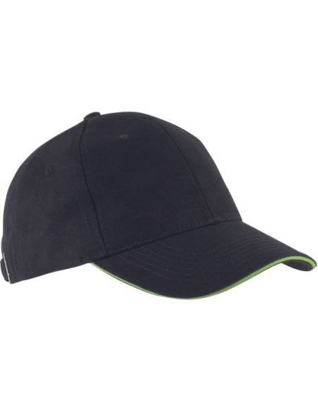 6 panel sandwich cap Orlando K-up KP011 white