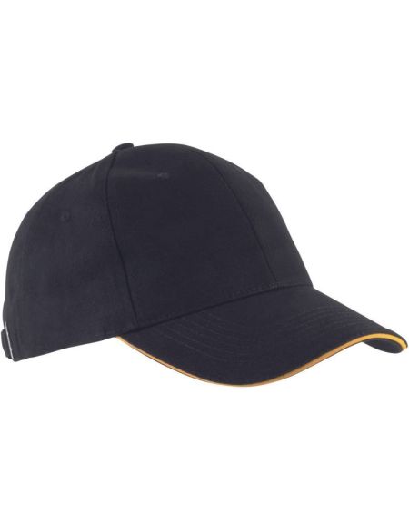 6 panel sandwich cap Orlando K-up KP011 white