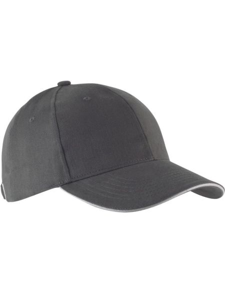 6 panel sandwich cap Orlando K-up KP011 white
