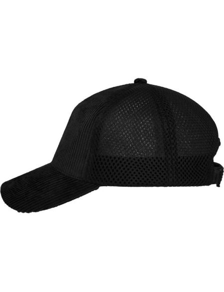 6-Panel-Truckerkappe Daiber MB6254 schwarz