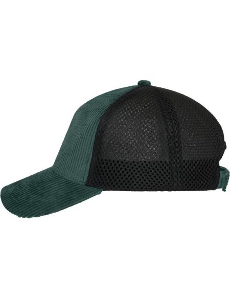 6-panel Trucker cap Daiber MB6254 black