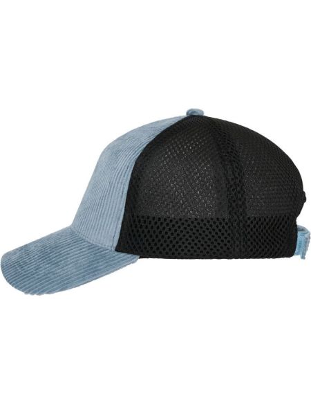 6-panel Trucker cap Daiber MB6254 black