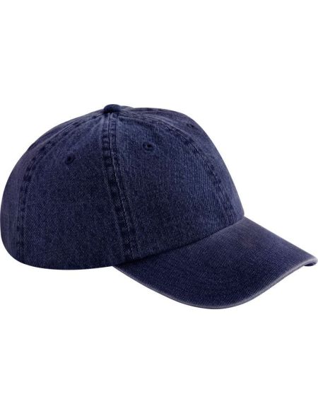 6-Panel-Denim-Cap Daiber B105 Acid Grey