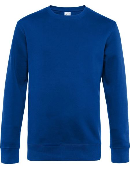 Sweatshirt King Rundhalsausschnitt königsblau