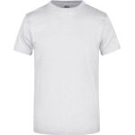 Schweres Baumwoll-T-Shirt Daiber JN02 weiß