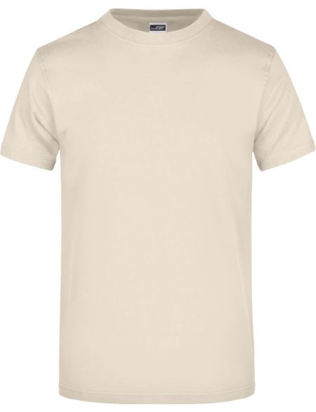 Schweres Baumwoll-T-Shirt Daiber JN02 weiß