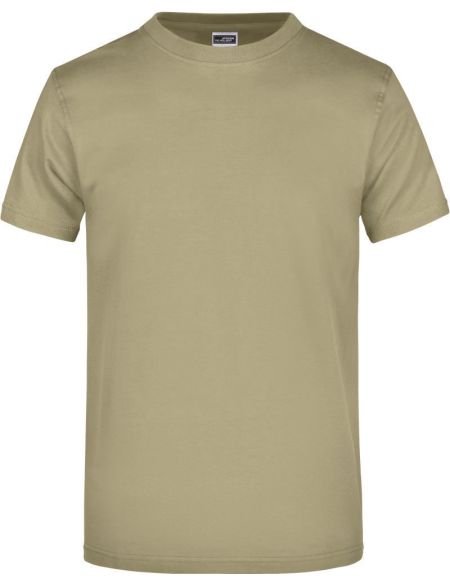 Schweres Baumwoll-T-Shirt Daiber JN02 weiß