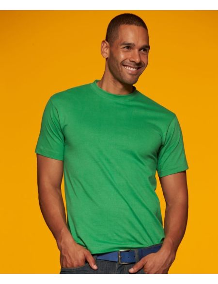 Schweres Baumwoll-T-Shirt Daiber JN02 weiß