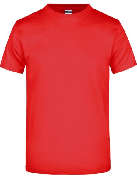 Schweres Baumwoll-T-Shirt Daiber JN02 weiß