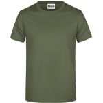 Herren-T-Shirt aus schwerem Baumwollstoff, Daiber JN790, weiß