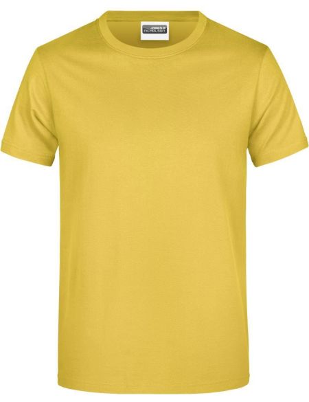 Herren-T-Shirt aus schwerem Baumwollstoff, Daiber JN790, weiß