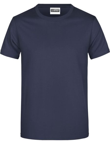 Herren-T-Shirt aus schwerem Baumwollstoff, Daiber JN790, weiß