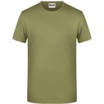 Tričko pánské z bio bavlny Daiber 8008 khaki