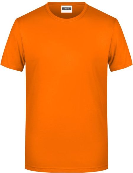 Daiber 8008 white organic cotton men's T-shirt