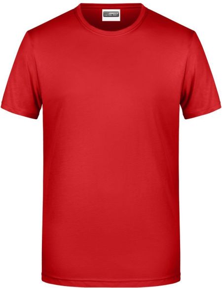 Daiber 8008 white organic cotton men's T-shirt