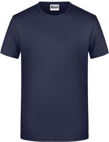 Daiber 8008 weißes Herren-T-Shirt aus Bio-Baumwolle