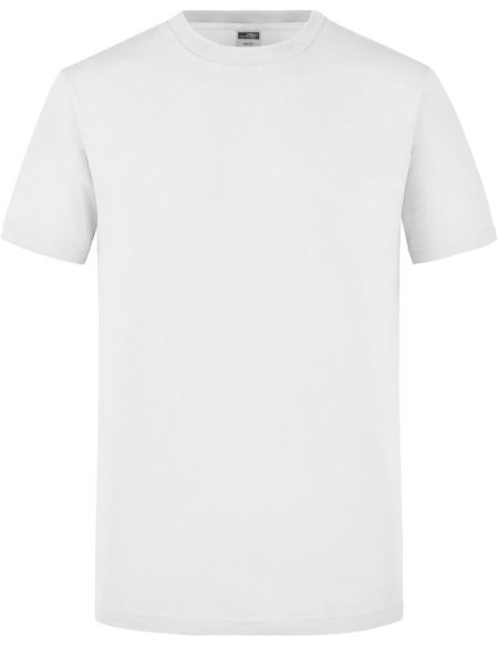 Herren-T-Shirt, tailliert, Daiber JN911, weiß