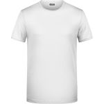 Daiber 8002 weißes Herren-T-Shirt aus Bio-Baumwolle
