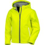 Result R224JY Kinder-Softshelljacke, 3-lagig, schwarz/grau