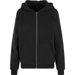 Women's sweatshirt made of heavy cotton Fluffy Build your Brand BY290 white