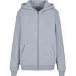 Damen-Sweatshirt aus schwerer Baumwolle, flauschig, mit dem Aufdruck Build your Brand BY290, weiß