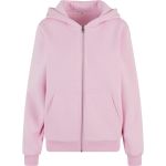 Damen-Sweatshirt aus schwerer Baumwolle, flauschig, mit dem Aufdruck Build your Brand BY290, weiß
