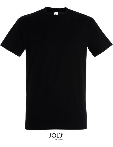 Herren T-Shirt Sols Imperial schwarz