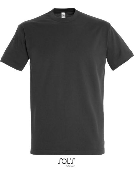 Sols Imperial mausgraues Herren-T-Shirt