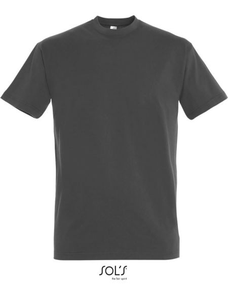 Dunkelgraues Herren-T-Shirt von Sols Imperial
