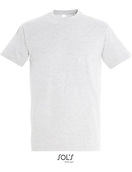 Herren-T-Shirt Sols Imperial Asche