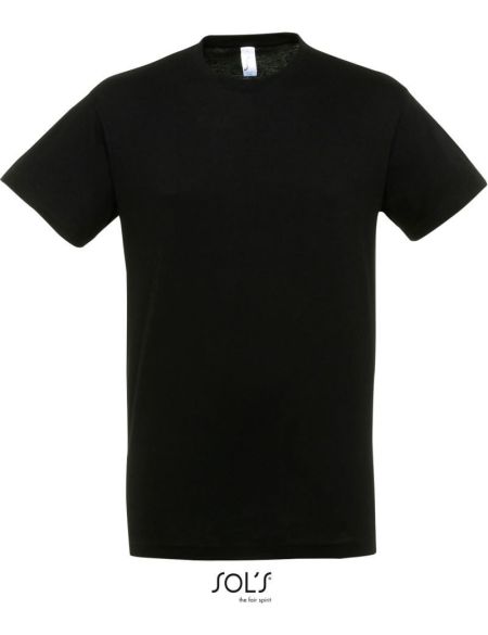 Herren T-Shirt Sols Regent schwarz