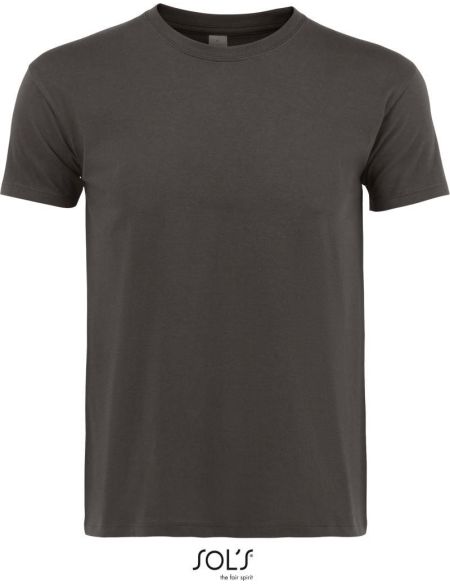 Sols Regent dunkelgraues Herren-T-Shirt