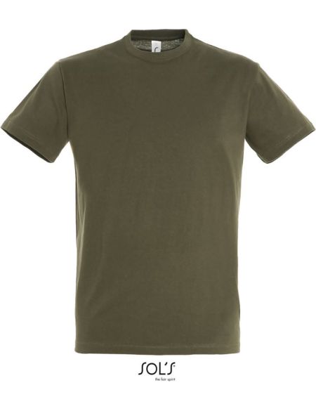 Sols Regent Army-T-Shirt für Herren