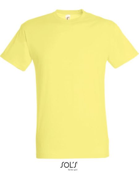 Herren-T-Shirt Sols Regent hellgelb