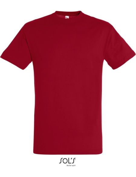 Herren T-Shirt Sols Regent tangorot