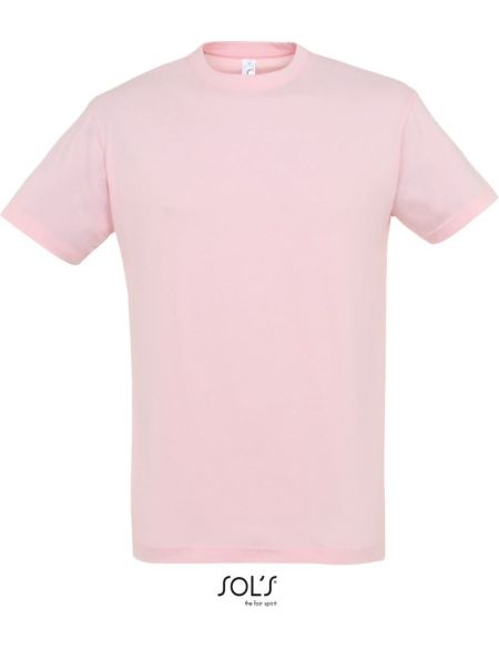 Herren-T-Shirt Sols Regent mittelrosa